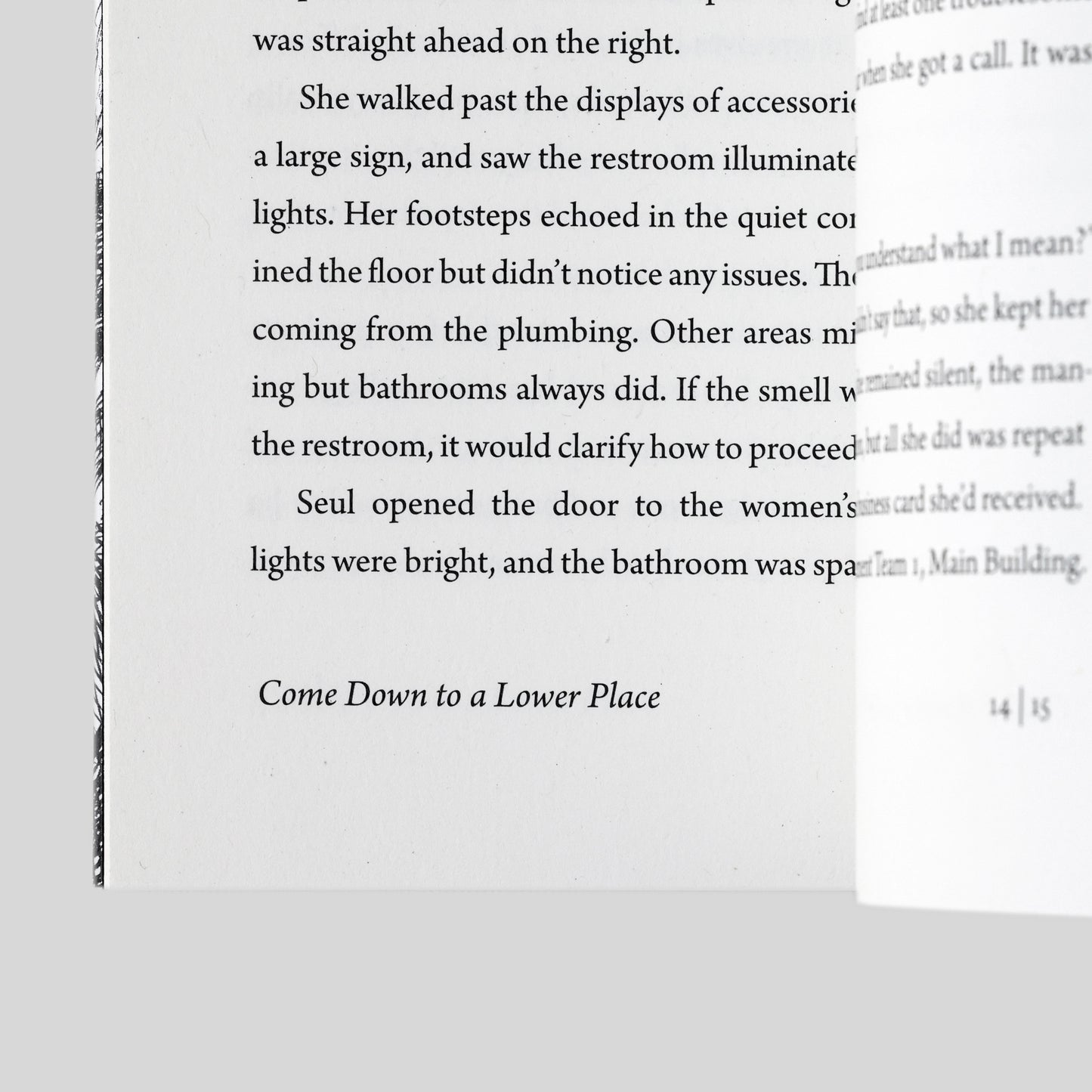 Come Down to a Lower Place (Pre-order)